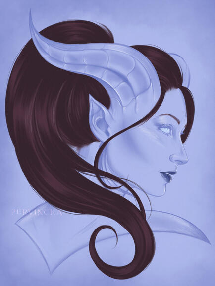 lunalae portrait sketch