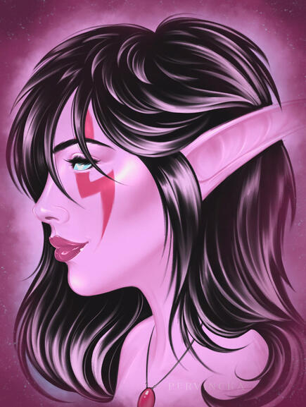 Laineth Portrait Sketch