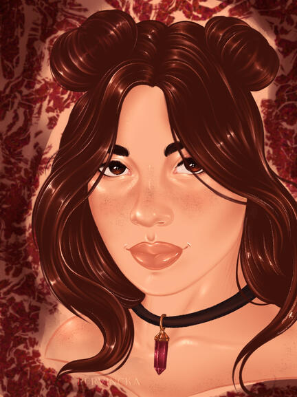 ElixirCryptid portrait sketch